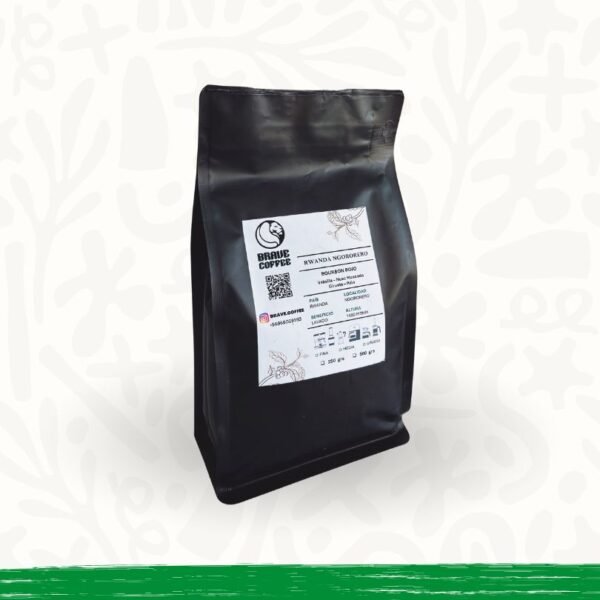 bolsa de nuestro café de especialidad Rwanda hecho por Brave Coffee Chile