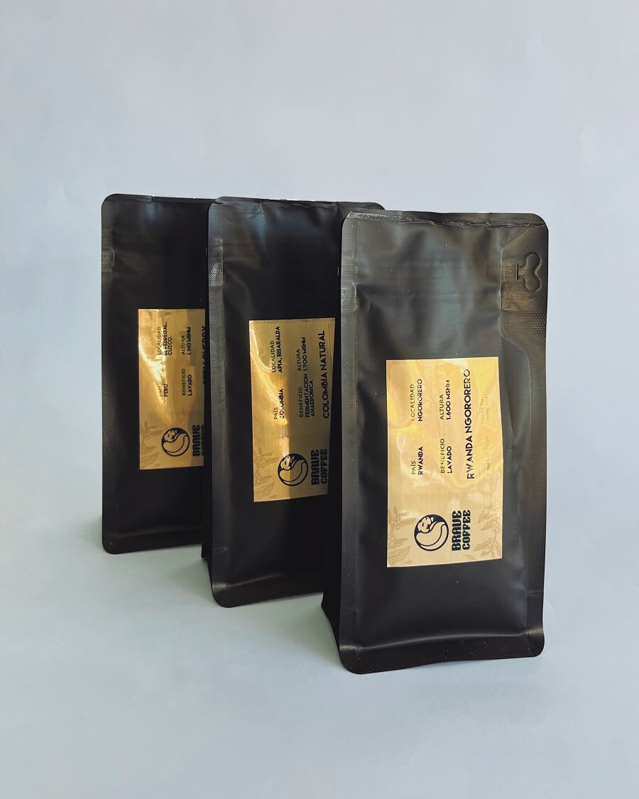 ejemplo de nuestro paquete de testers café de especialidad